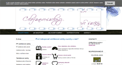 Desktop Screenshot of celofanove-sacky.cz