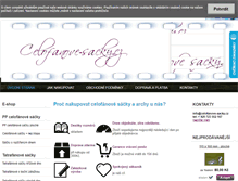 Tablet Screenshot of celofanove-sacky.cz